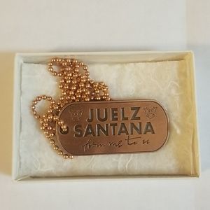 JUELZ SANTANA EXCLUSIVE FROM ME TO U DOG TAG